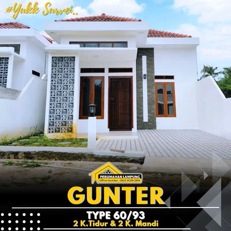 Rumah Murah Tengah Kota Bandar Lampung