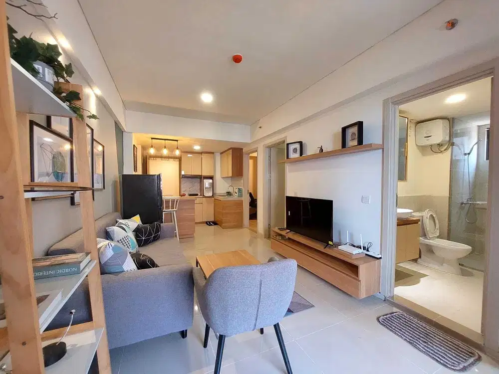 Sewa apartemen full furnisess