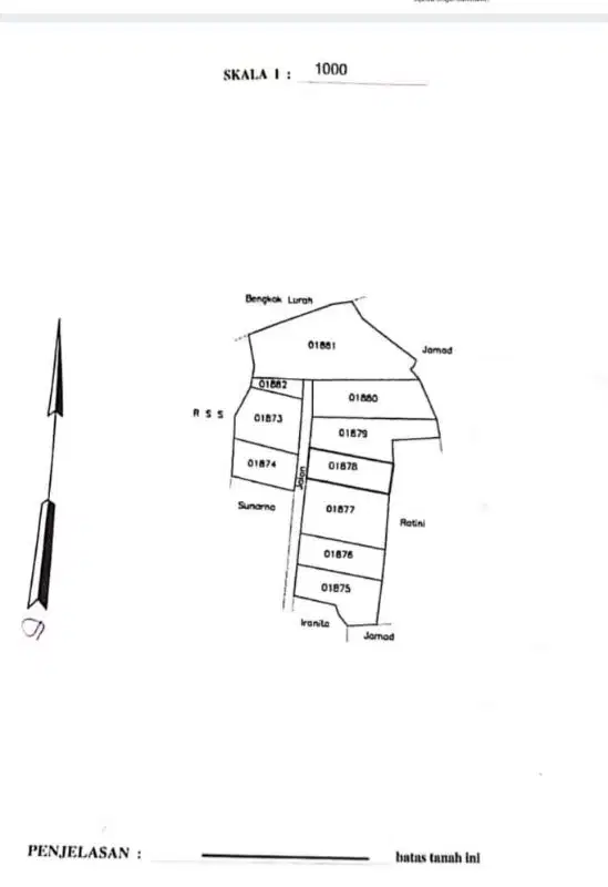 Dijual Lahan di RSS Karangboyo Cepu