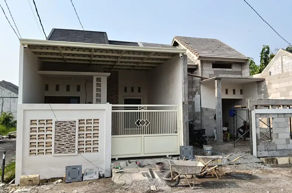 dijual cepat Rumah batas kota SBY barat dekat pasar benowo