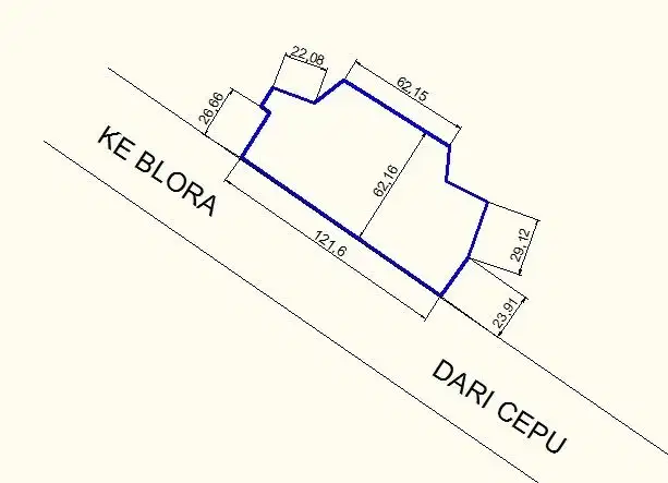 DIJUAL TANAH STRATEGIS: PINGGIR JALAN RAYA PROVINSI (Jiken Blora)