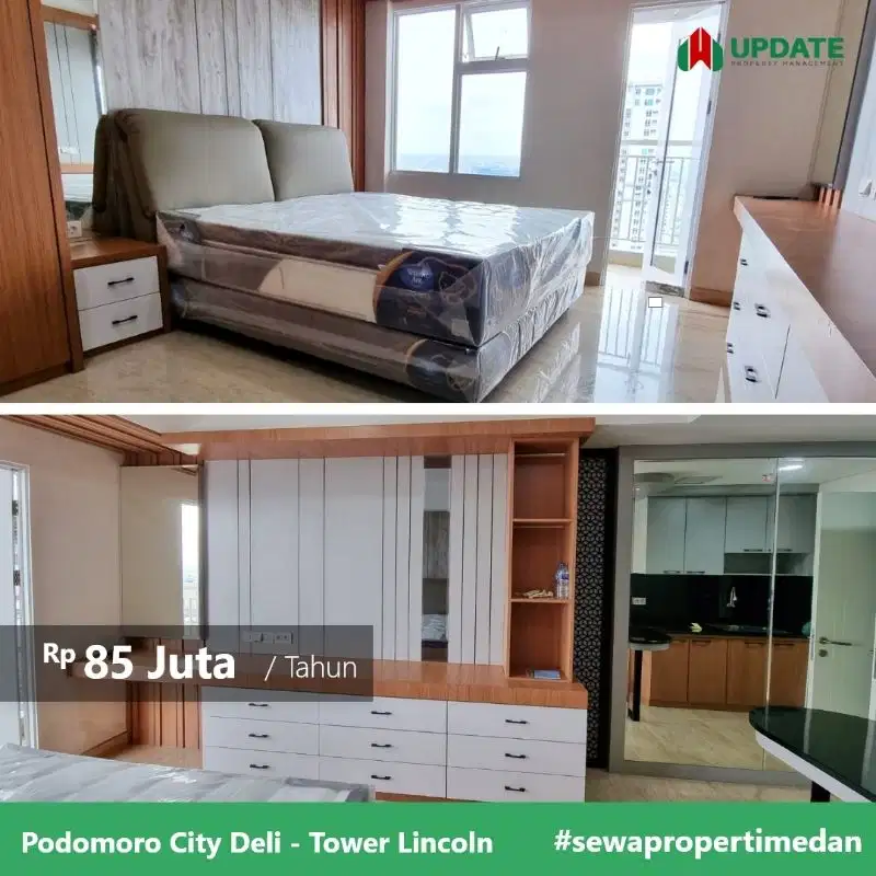 Disewakan Apartemen Podomoro Studio Tower Lincoln