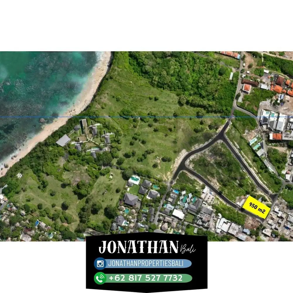 Tanah dijual di Jln Pantai Bingin - Pecatu - Lsdw
