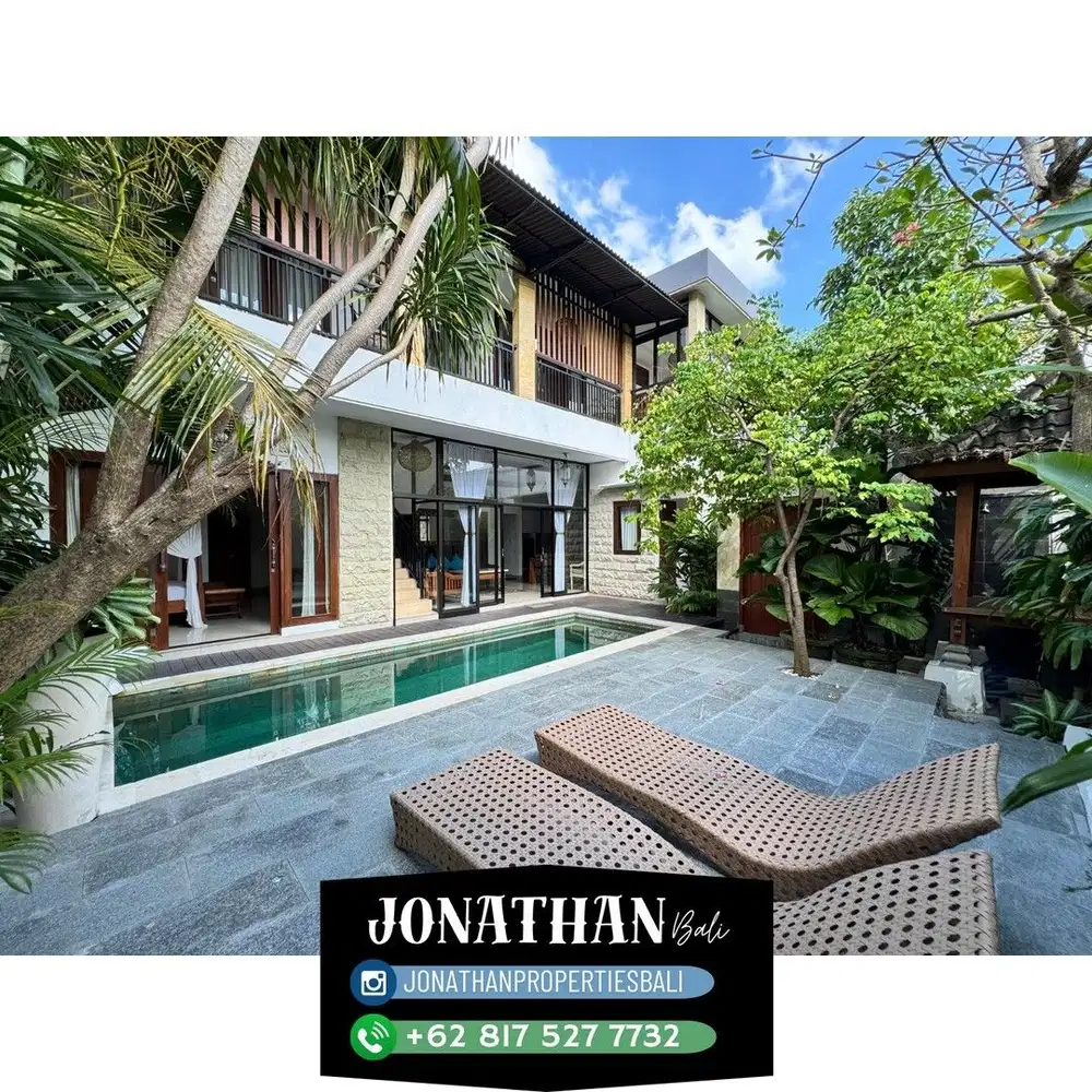 Dijual Villa 3 Kamar tidur lokasi Kerobokan - Vsyg