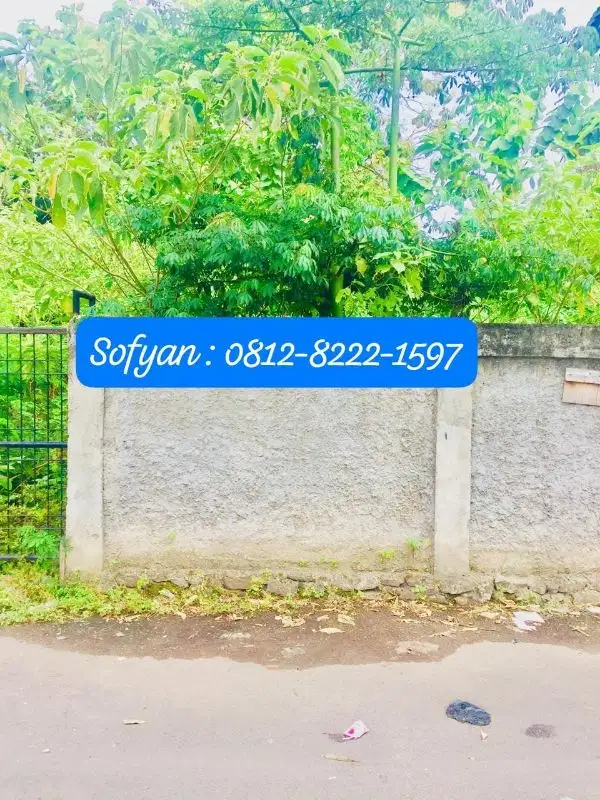 Tanah siap bangun di Pondok Kelapa Jakarta Timur