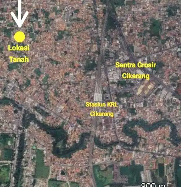 Tanah di Cikarang Bekasi cocok untuk rumah tinggal