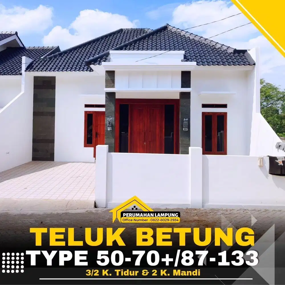 PERUMAHAN MEWAH CLUSTER DI PUSAT KOTA BANDAR LAMPUNG