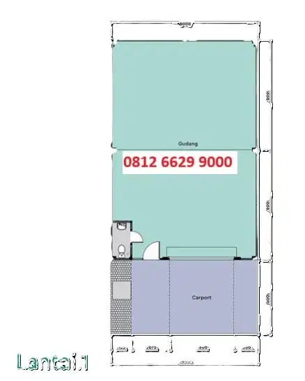 Gudang Aeropolis dekat Bandara siap pakai