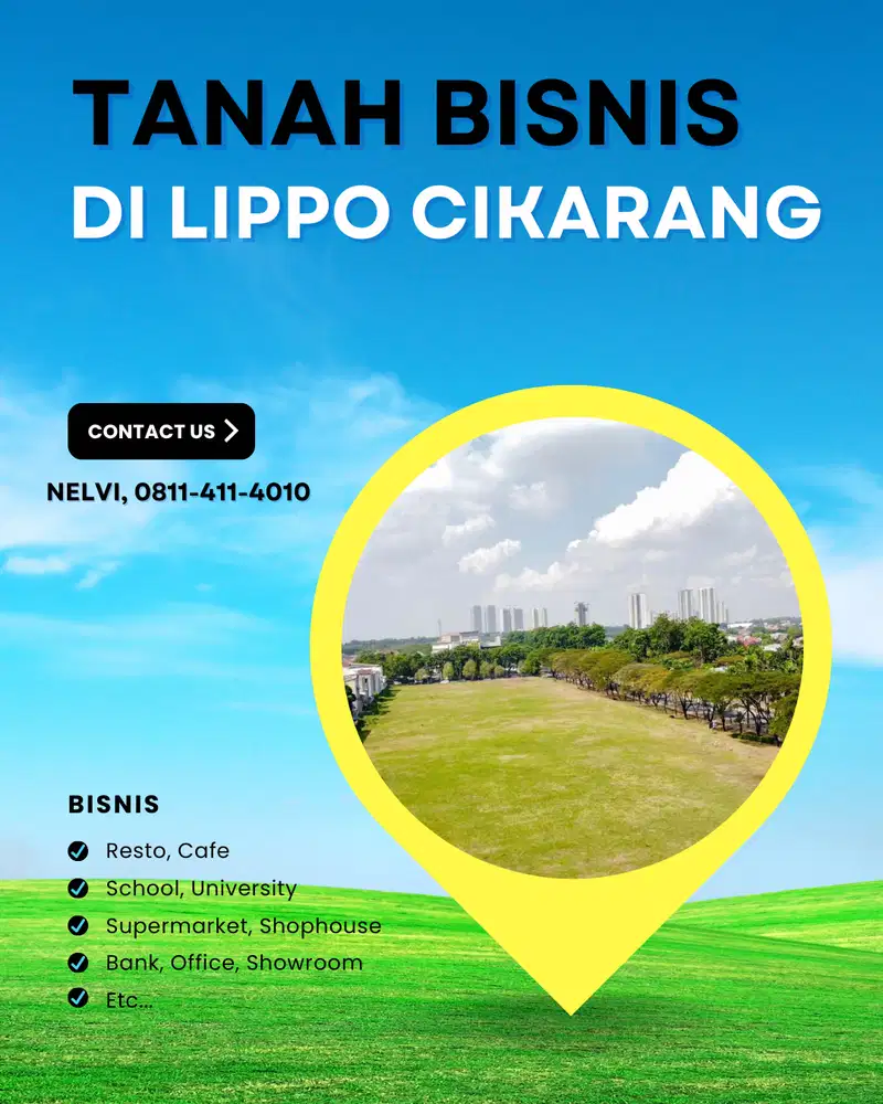 DIJUAL TANAH USAHA LOKASI PREMIUN, COCOK UNTUK RESTO DAN KAFE