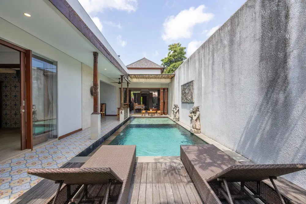 Luxury Villa Minimalis di Four Seasons Sayan Ubud, Bali