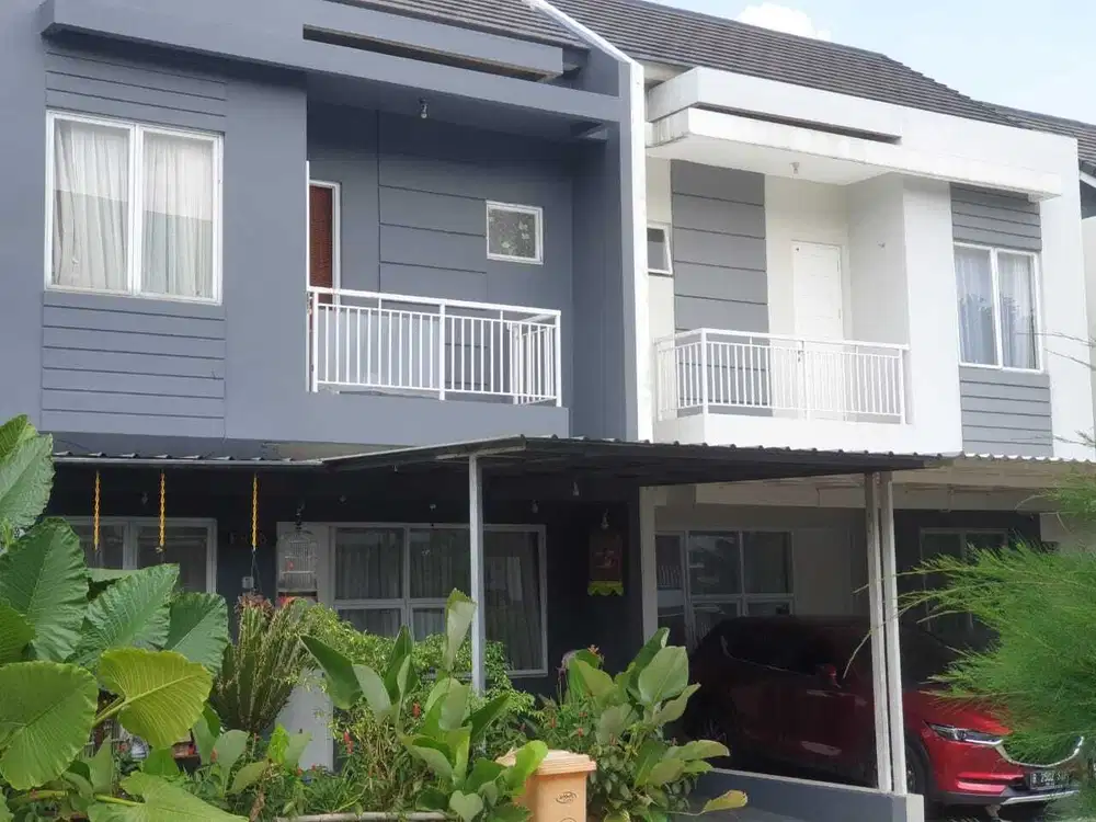 Rumah bagus, cluster, asri, hijau