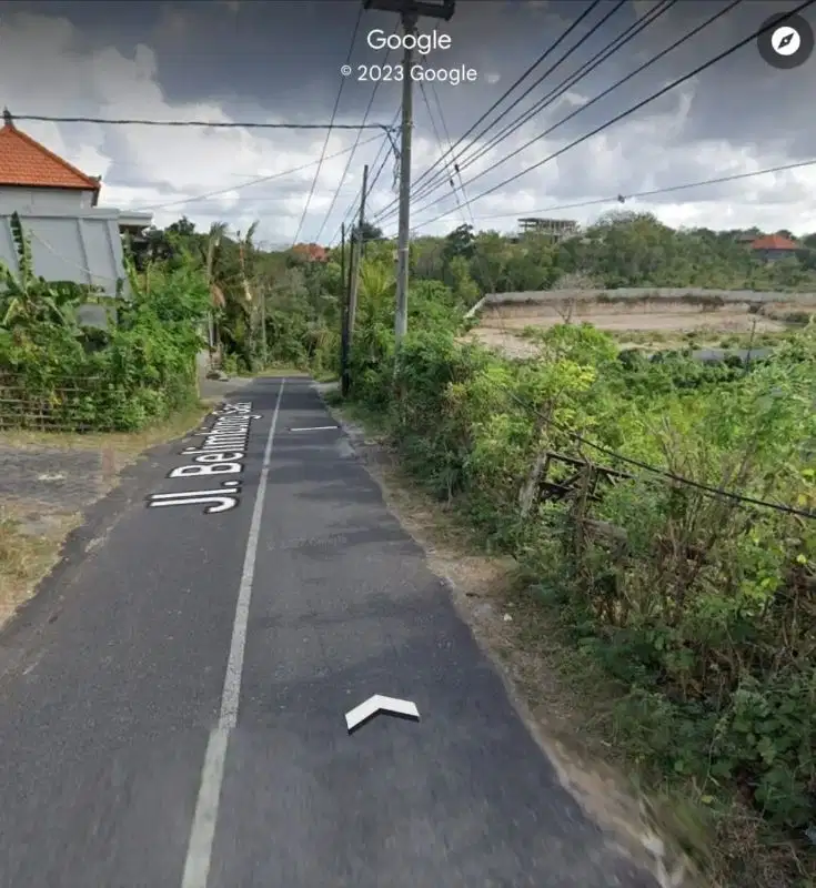 Tanah kawasan villa mewah di Ungasan akses jalan 7 meter