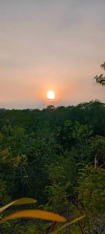 Tanah datar full view laut di puri gading Jimbaran