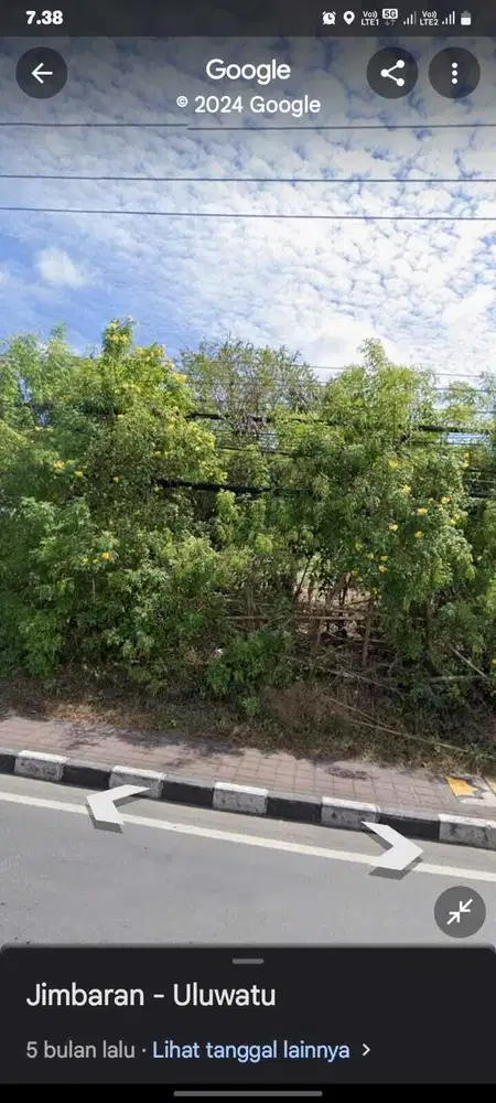 Tanah Komersil 700m2 di Jalan Utama Uluwatu Jimbaran