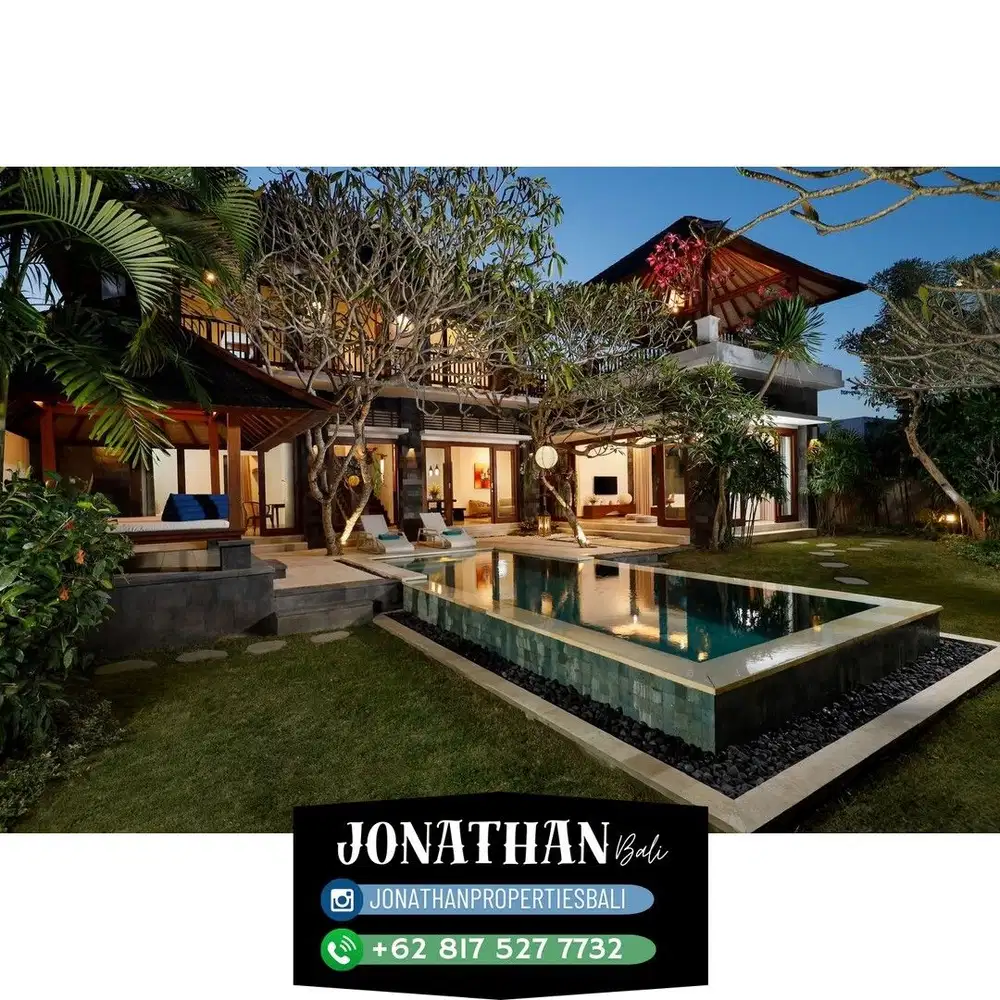 Villa Bru dengan pemandang GWK