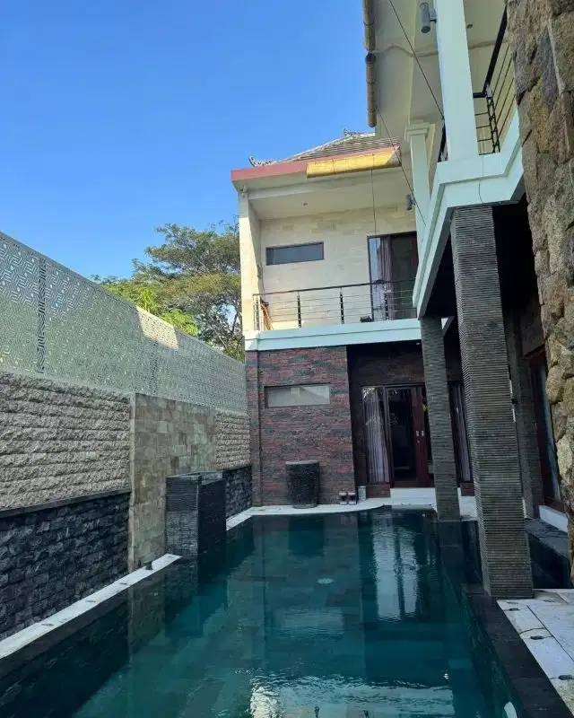 Luxury villa full view laut di Gianyar 100 meter dari by pass