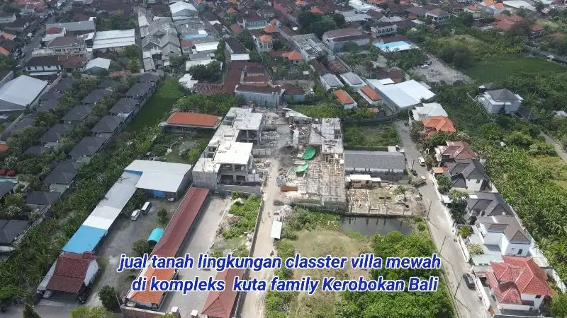 Tanah kawasan villa komersil kuta family di Kerobokan