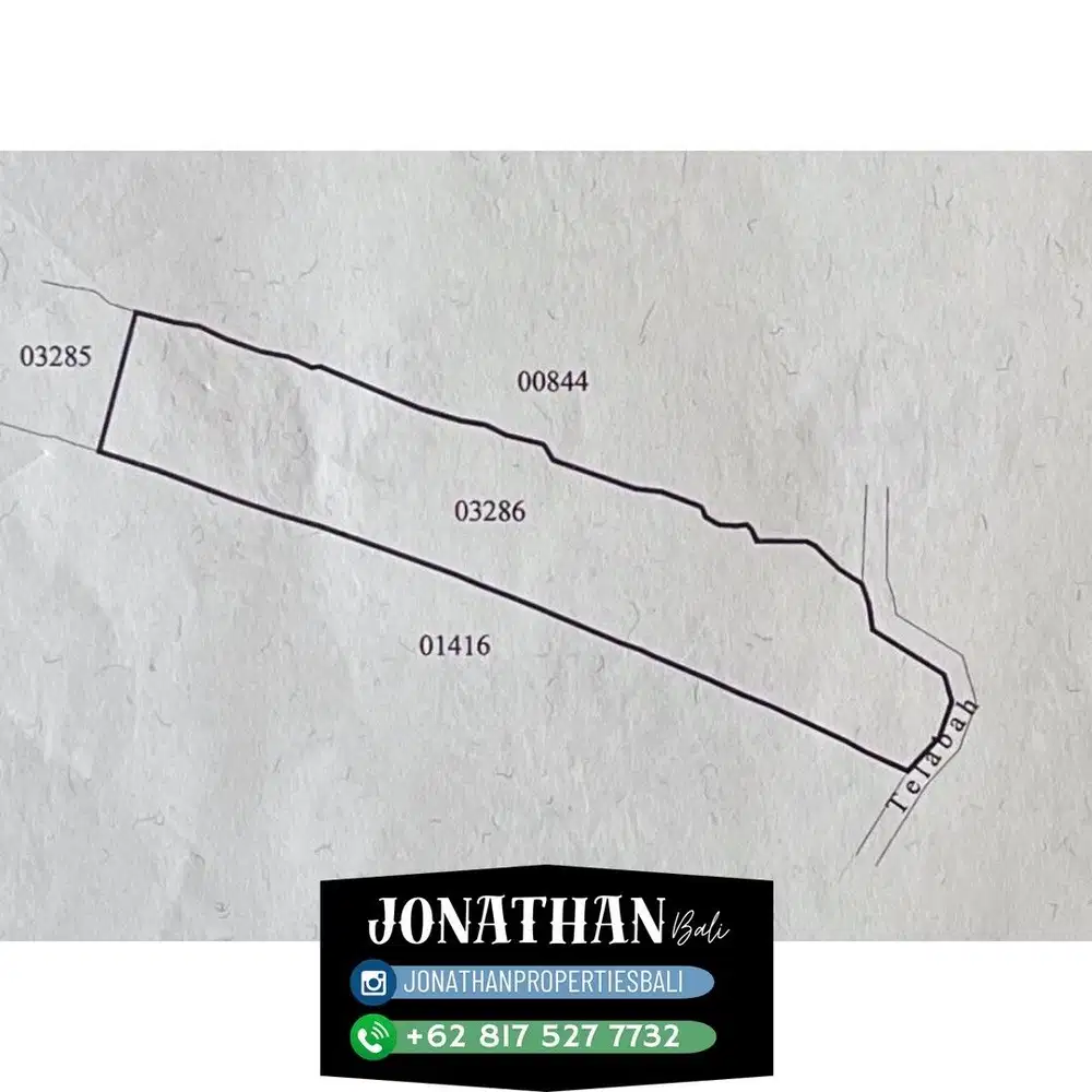 Dijual! Lahan Strategis 13 Are di Kawasan Pantai Seseh