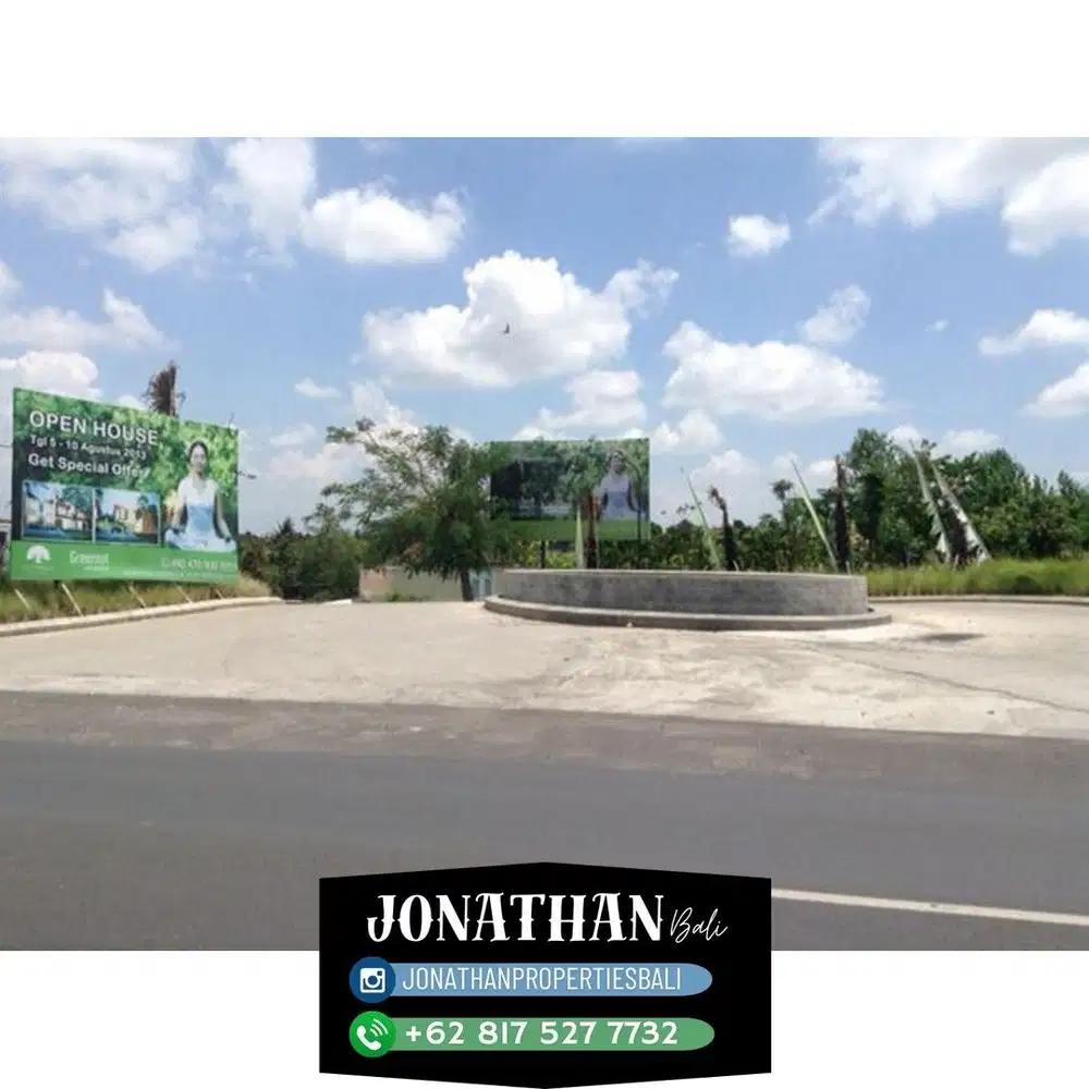 Dijual Tanah Lokasi Greenlot Sambhada, Munggu Tepi sungai