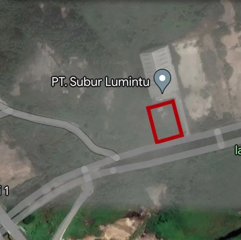 sewa tanah Samarinda didaerah industri cocok buat gudang