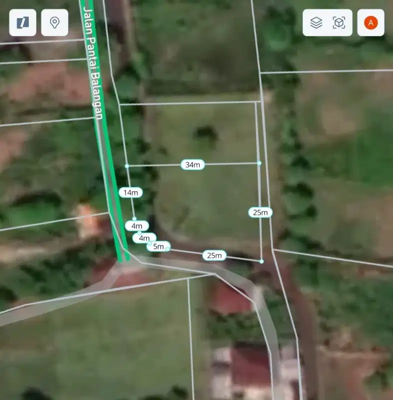 Tanah Komersial 800m ke Pantai Balangan, Jimbaran, Bali