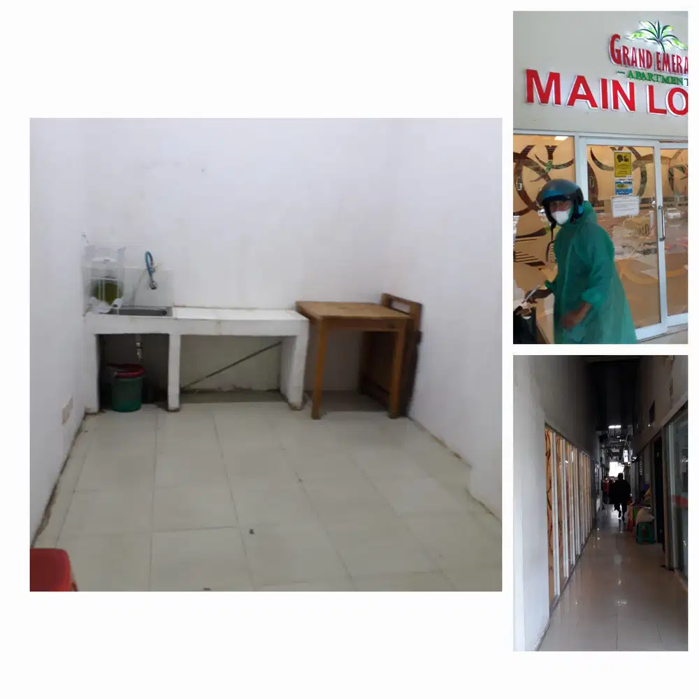 Disewakan ruang usaha di Apt Grand Emerald