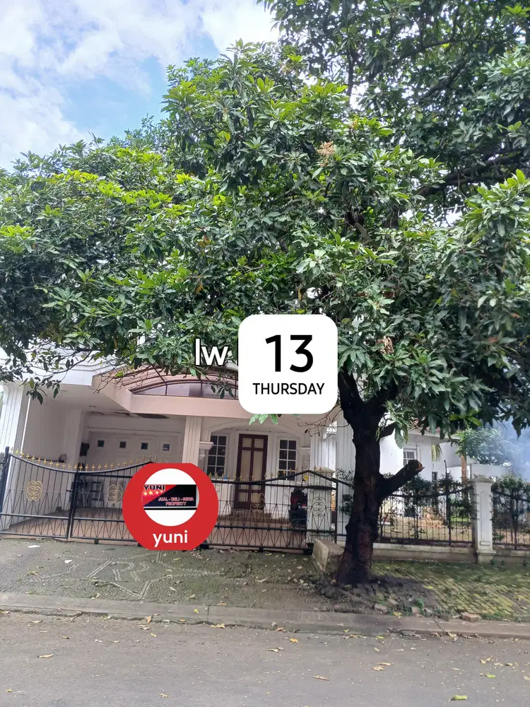 Rumah jual Legenda wisata cibubur ,bagus luas