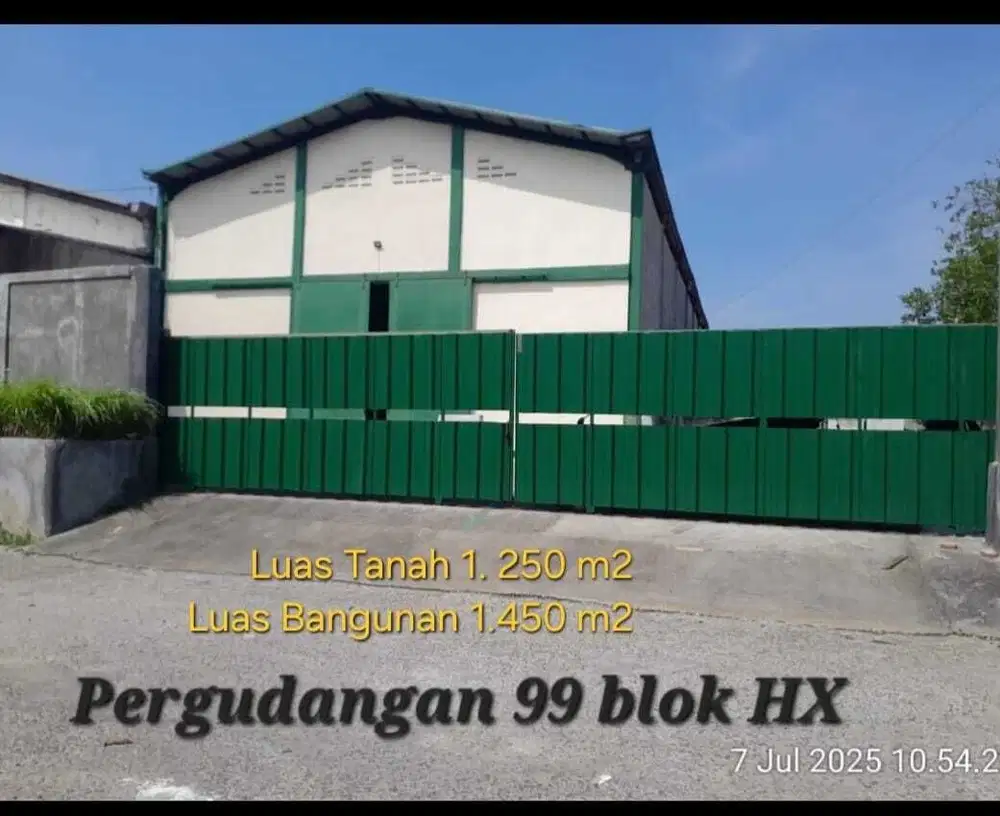 Jual Gudang Tangerang ,Salembaran