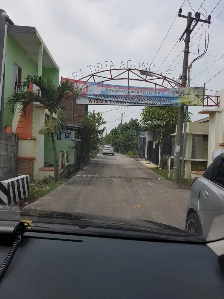 Dijual/disewakan tanah di perumahan TIRTA AGUNG di gunung anyar