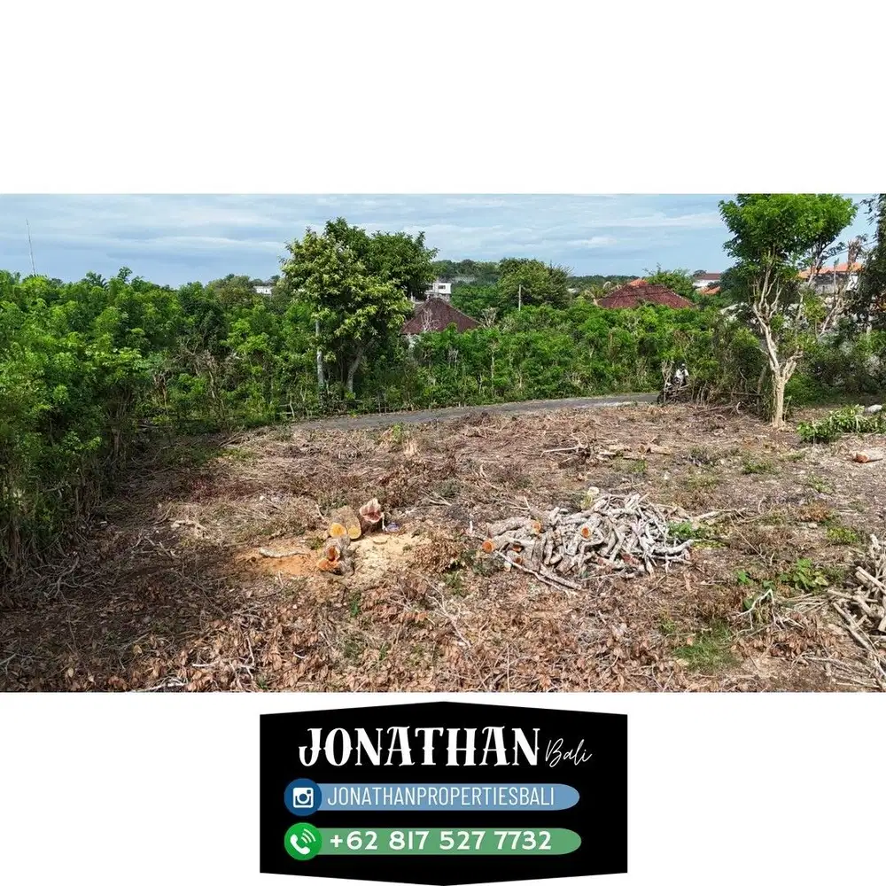 Dijual Tanah 600m² Ungasan – View Laut, ITR Pariwisata - LSBA