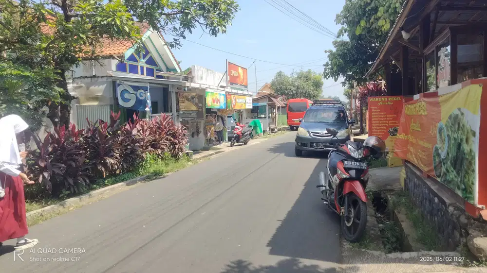 Tanah kering di tengah kota purbalingga