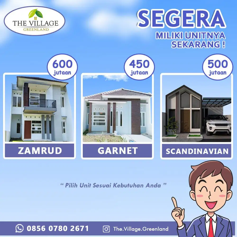 HUNIAN NYAMAN UNTUK KELAURGA DI BLIMBING KOTA MALANG DEKAT ARAYA