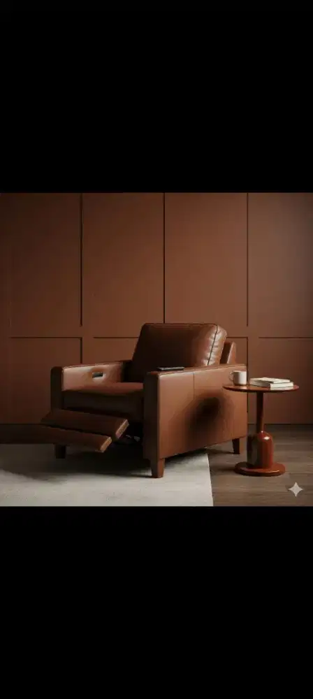 Bantal Kursi Sarung Kulit