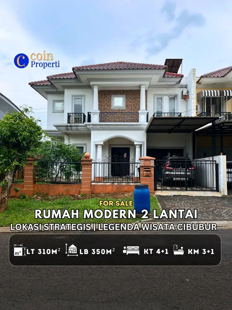 Dijual Cepat Rumah Legenda Wisata (ls,nc,sr)