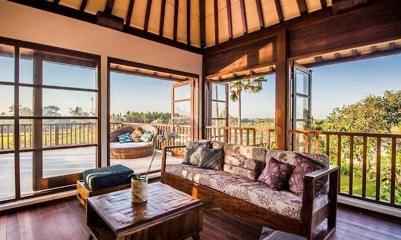 Villa Mewah View Sawah, Pool & Furnished di Kedungu Bali - 3