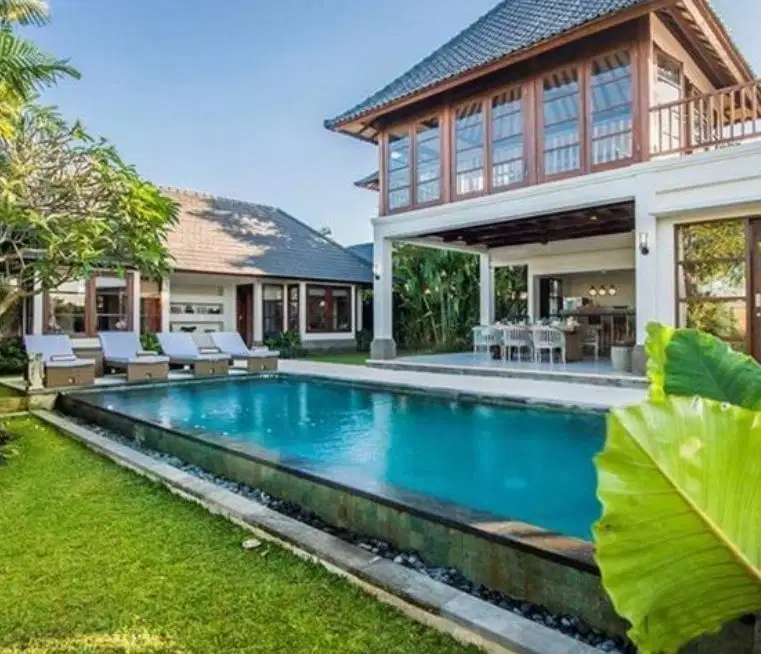 Villa Mewah View Sawah, Pool & Furnished di Kedungu Bali - 9
