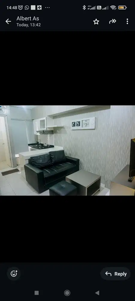 TURUN HARGA DIJUAL MURAH EDUCITY SHM FULL FURNISH