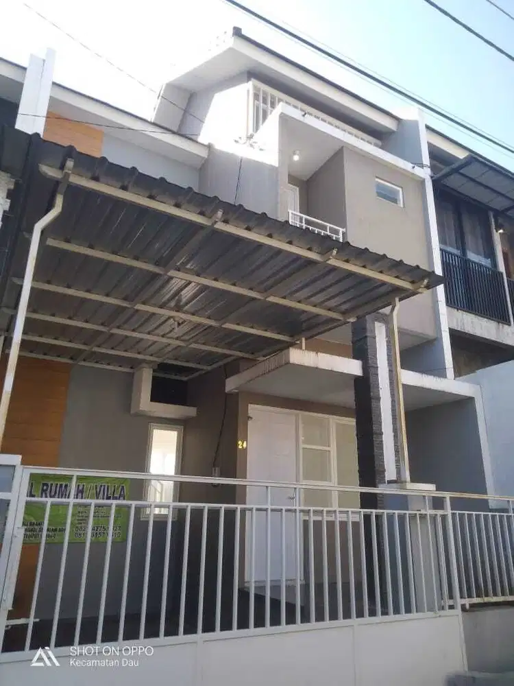 Rumah/ villa siap huni di dau
