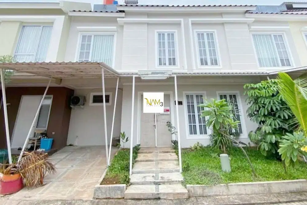 rumah bagus dua lantai di cluster di tangerang banten