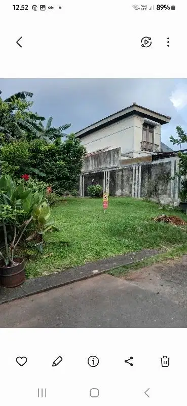 Tanah kavling jual dalam cluster legenda wisata cibubur