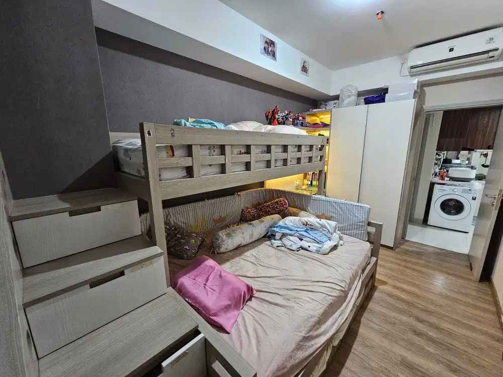 Dijual apartemen grand sungkono lantai 11/16. Corner 2 view luas 85 me