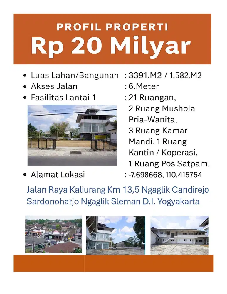 Property Strategis di lokasi Komersial