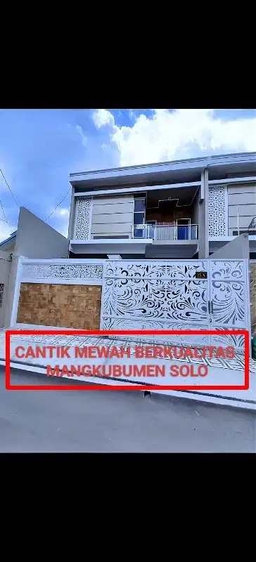 Jual Rumah Baru Tingkat 2,9 Milyar di Solo Paragon Mall Type 300/162