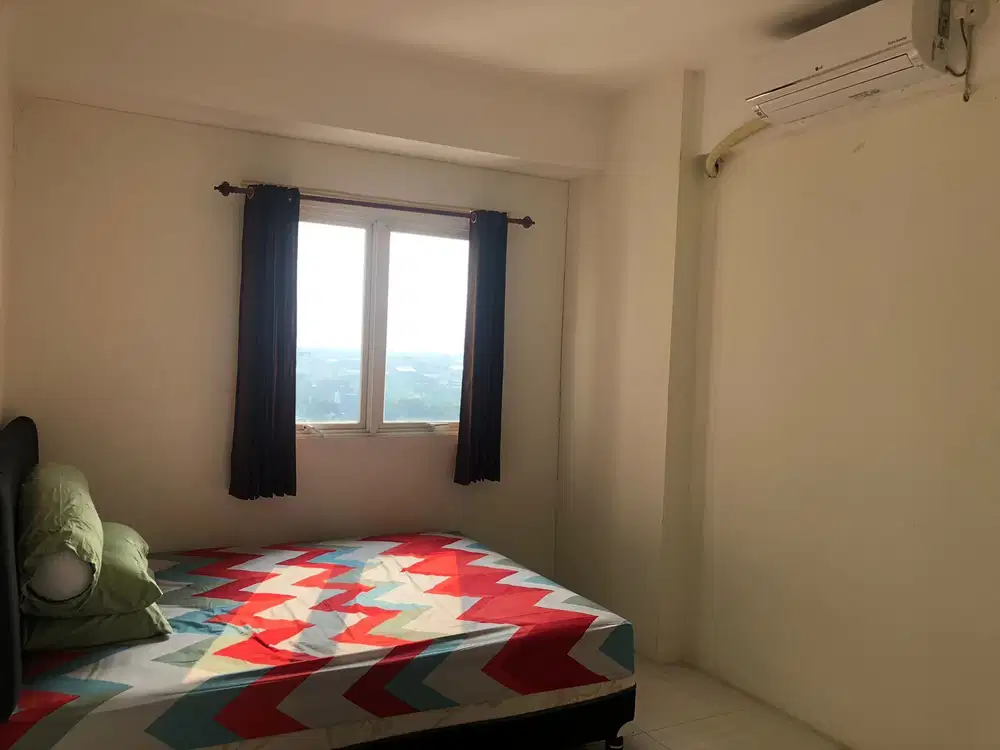 Apartemen Puncak dharmahusada 2 br semi furnish murah dekat Unair C