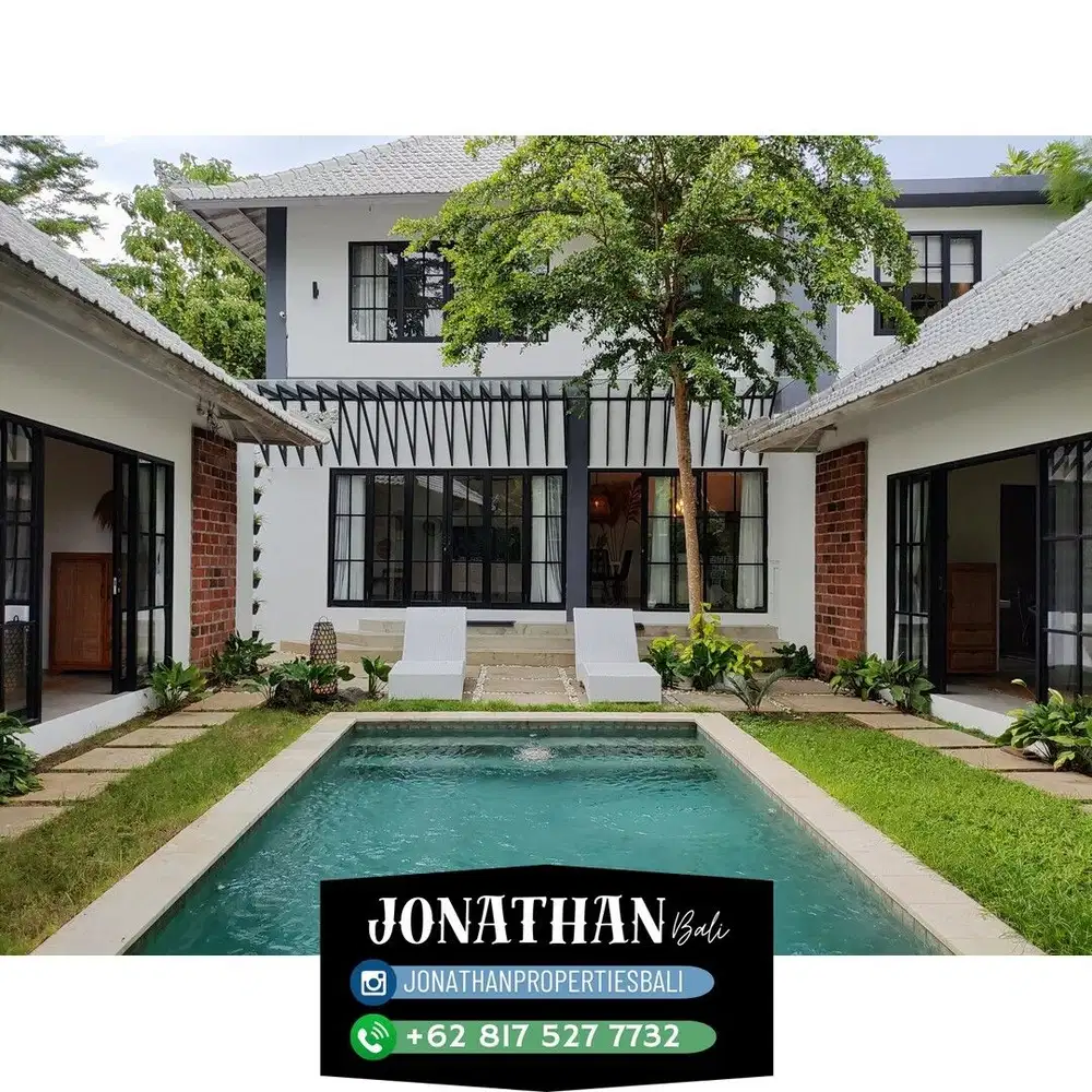 Dijual Villa dengan pemandangan Hutan yg indah lokasi Pererenan - Vsme