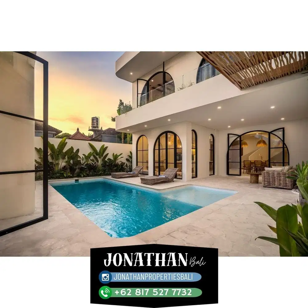 Vila Mediterania 3 kamar tidur di Babakan Canggu - VSFE