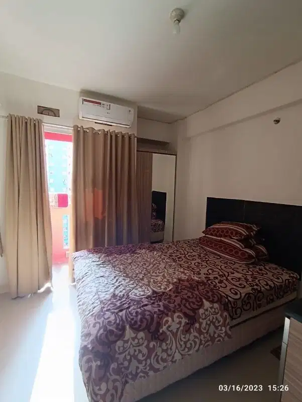 Sewa Studio full furnis  Apartmen Green Pramuka City jakarta Pusat