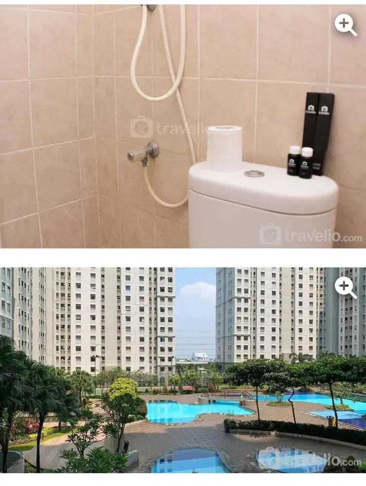 Jual cepat BU apartemen Greenbay 2 kamar, harga murah, siap pakai