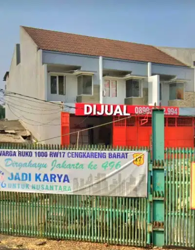 JUAL BUTUH RUKO GANDENG KFT RUKO 1000 TAMAN PALEM