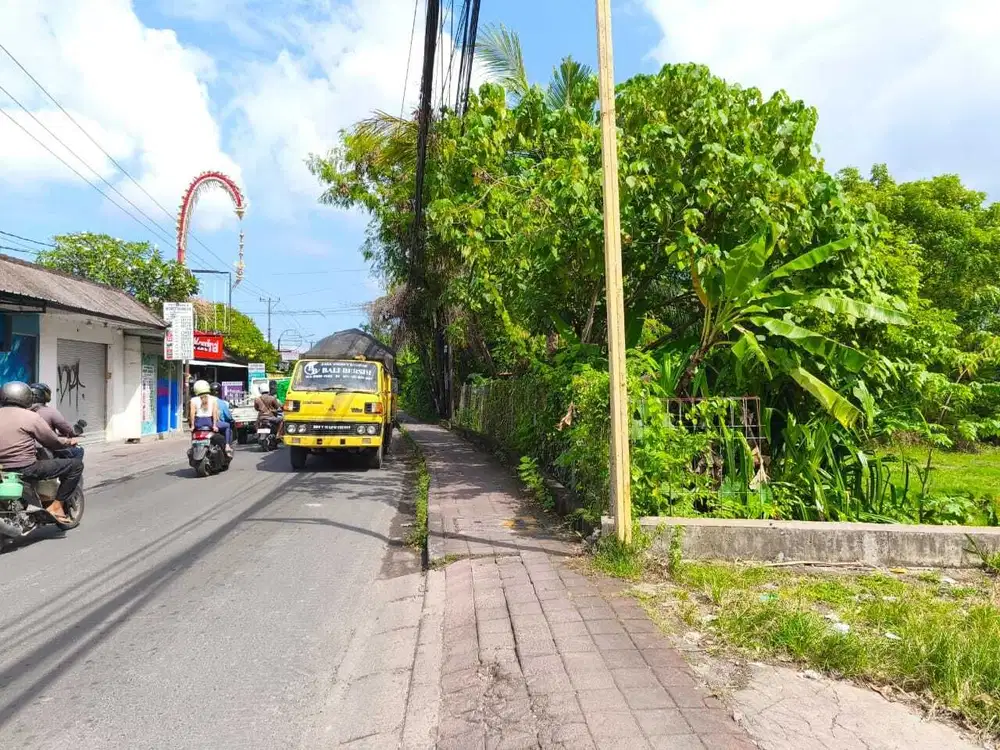 Tanah Komersil View Sawah di Batu Bolong Canggu